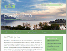 Tablet Screenshot of lafco.org